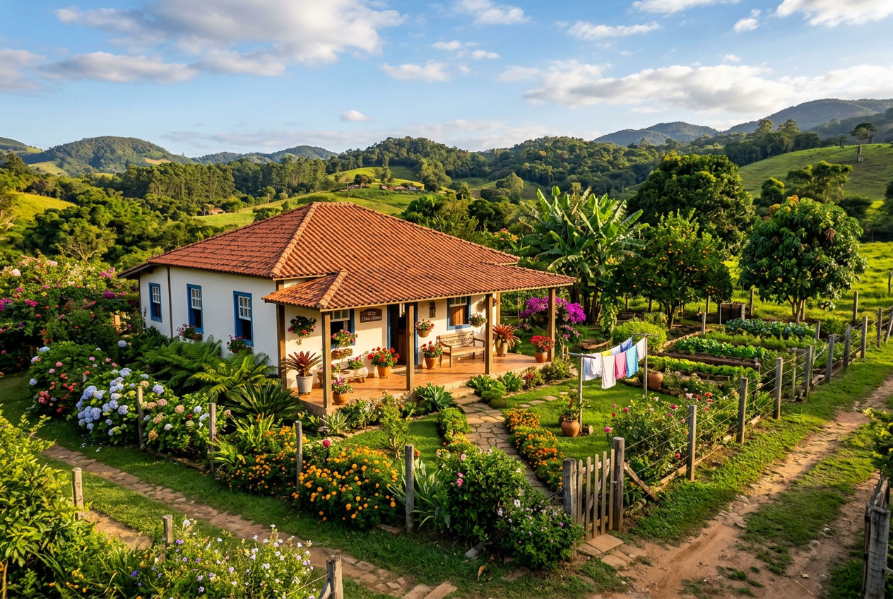 Nossa fazenda em Botucatu